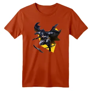 تی شرت آستین کوتاه بچگانه مدل بتمن کد ۱ رنگ آجری