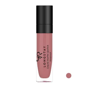 رژ لب مایع مات گلدن رس مدل LONGSTAY شماره 34