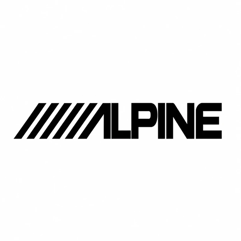 برچسب بدنه خودرو سولگی طرح Alpine کد M275