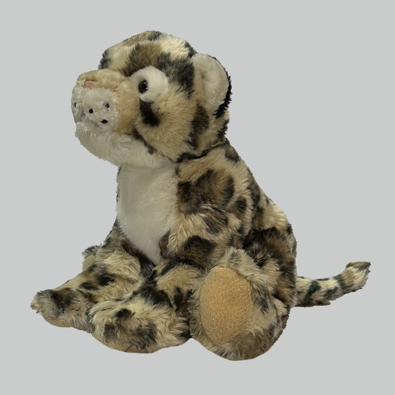 عروسک طرح پلنگ مدل Cute Eye Leopard کد SZ10/839 طول 30 سانتی متر