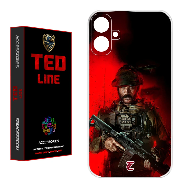 کاور تدلاین طرح کاپیتان پرایس کد 1200 مناسب برای گوشی موبایل سامسونگ Galaxy A06