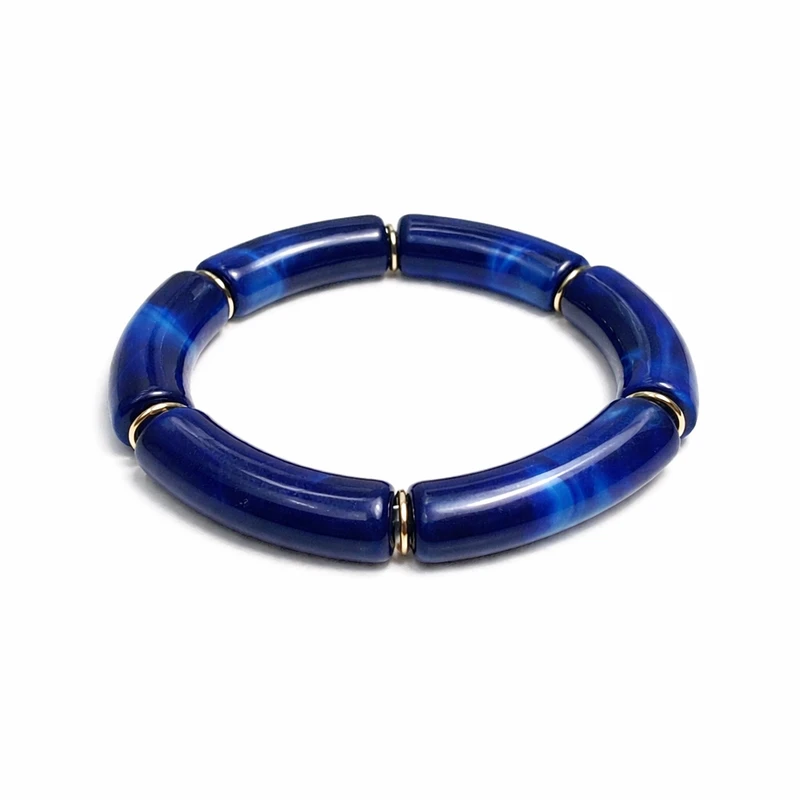 دستبند النگویی زنانه مدل سنگ کهکشانی 