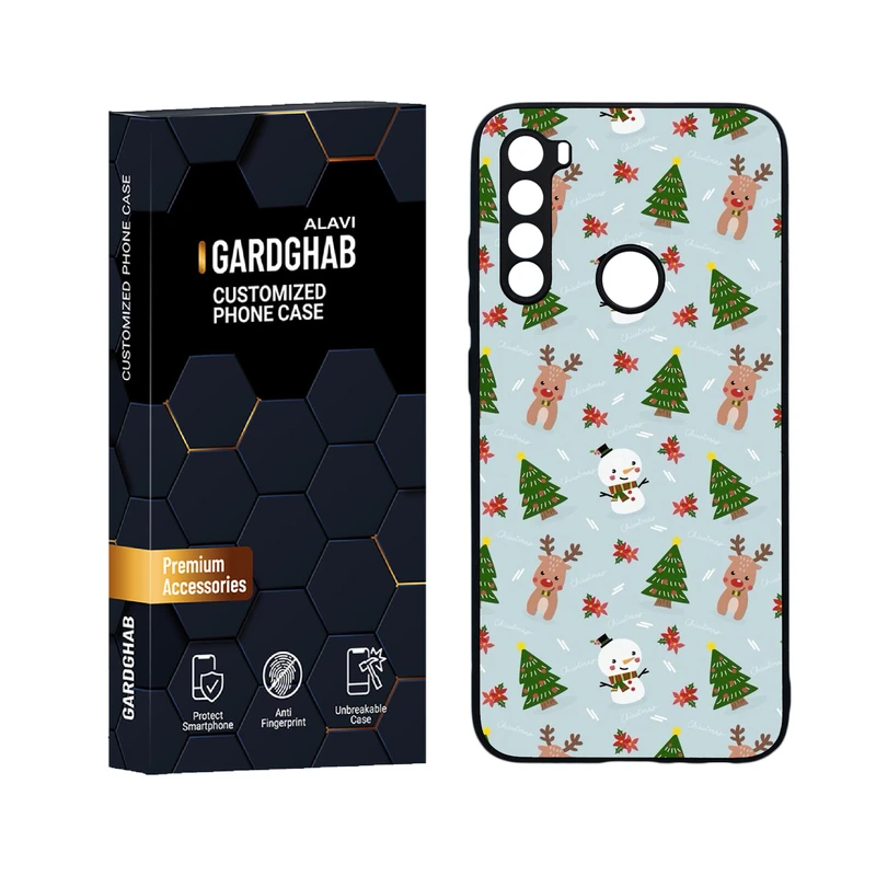 کاور گارد قاب علوی مدل دورژله ای فانتزی مناسب برای گوشی موبایل شیائومی Redmi Note 8