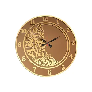 ساعت دیواری مدل اینه ای طرح دایره