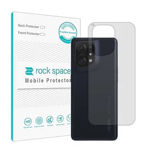 Transparent Rockspace HyGEL phone back protector suitable for Oppo find x5 mobile phone
