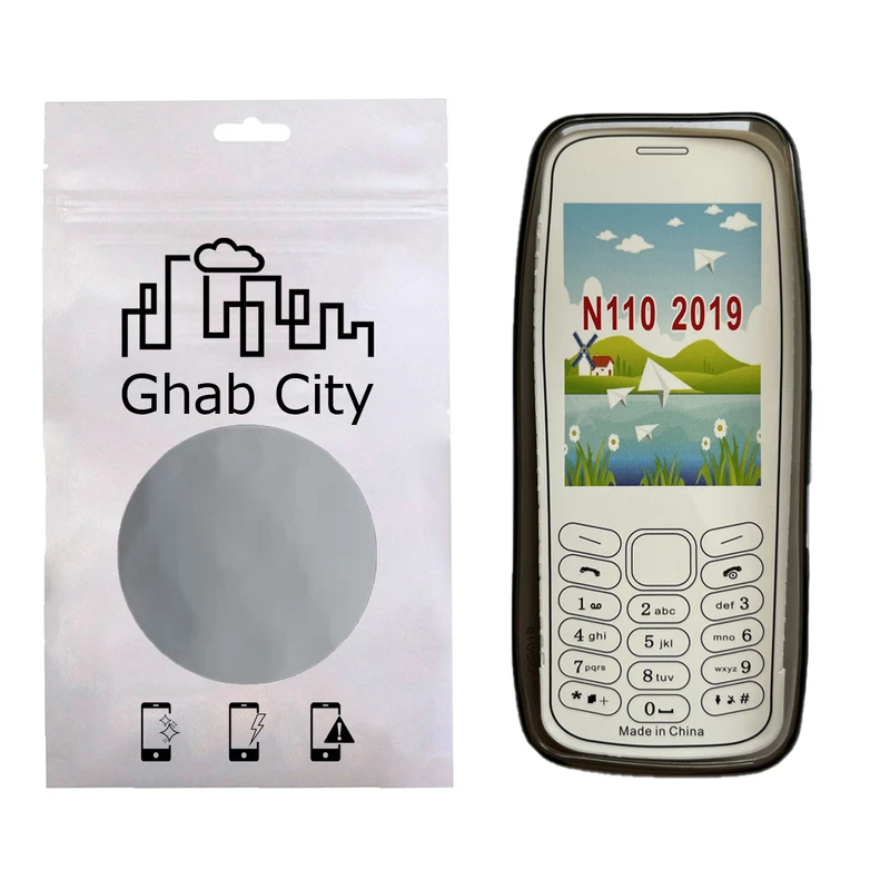 کاور قاب سیتی مدل ژله ای مناسب برای گوشی موبایل نوکیا N110 2019