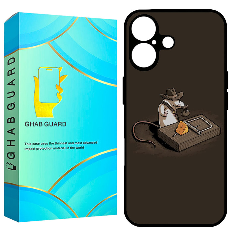 کاور قاب گارد طرح موش مدل GCHP16 مناسب برای گوشی موبایل اپل iPhone 16