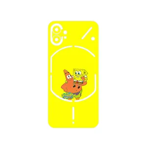 MAHOOT SpongeBob SquarePants Cover Sticker for Nothing Phone 1