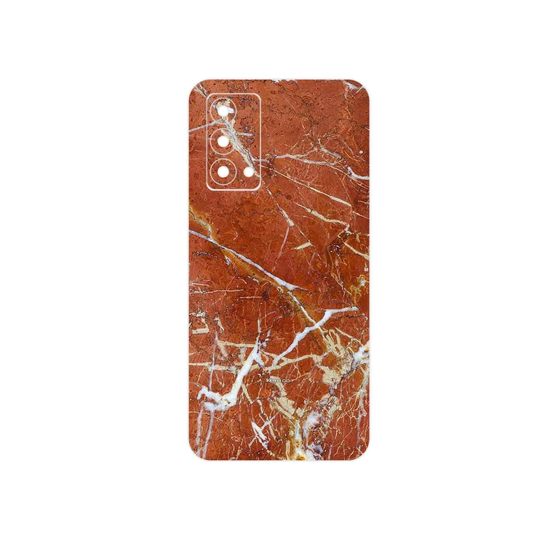 برچسب پوششی ماهوت مدل Red Marble مناسب برای گوشی موبایل ریلمی GT Master