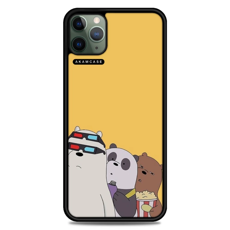 کاور آکام مدل AMCWA11PROMAX-BARE BEAR9 مناسب برای گوشی موبایل اپل iPhone 11 Pro Max