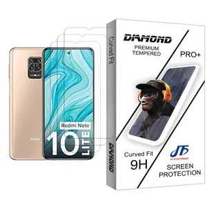 JF Diamond Glass MIX003 Screen Protector For Xiaomi Redmi Note 10 Lite Pack Of 3