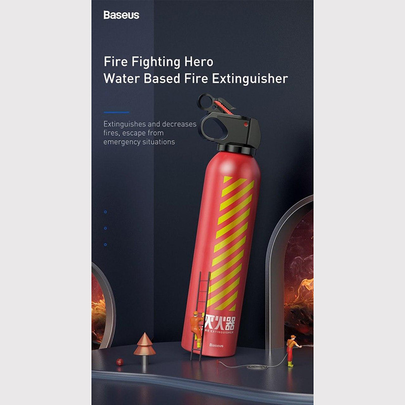 کپسول آتش نشانی باسئوس مدل PB2302Z وزن 1 کیلوگرم