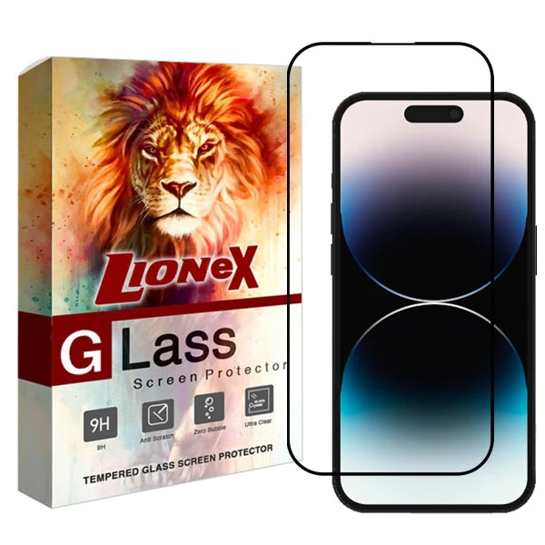 محافظ صفحه نمایش سرامیکی لایونکس مدل CERAMLION مناسب برای گوشی موبایل اپل iPhone 14 Pro