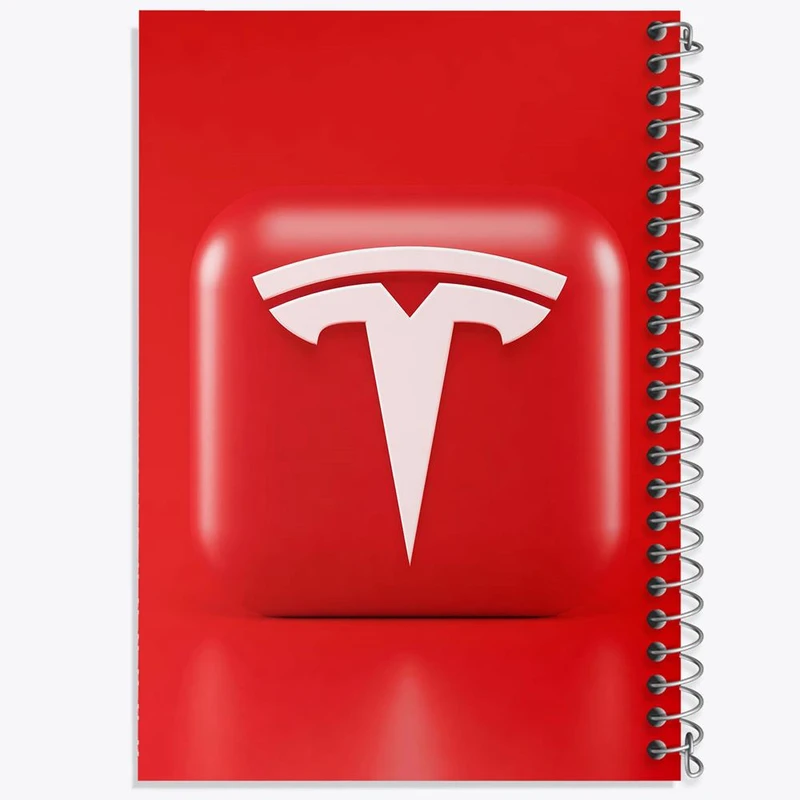 دفتر مشق 100 برگ خندالو طرح تسلا tesla کد 30708