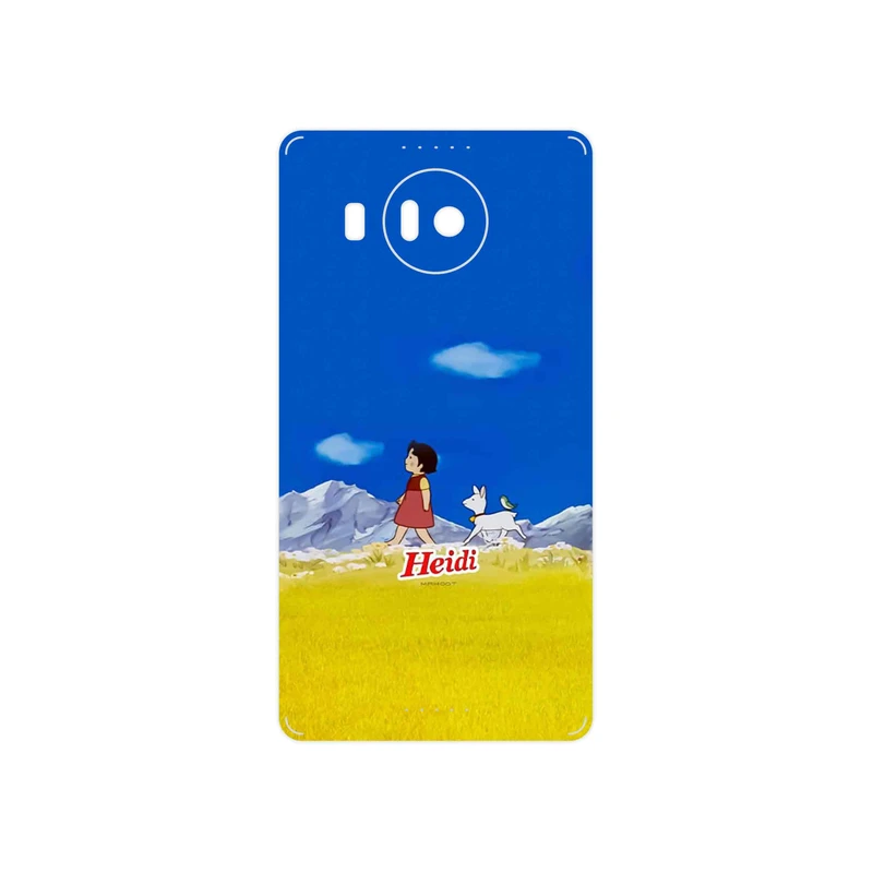 برچسب پوششی ماهوت مدل Heidi Girl of the Alps مناسب برای گوشی موبایل مایکروسافت Lumia 950 XL