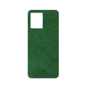 MAHOOT Green-Leather Cover Sticker for Oppo Reno 8 4G