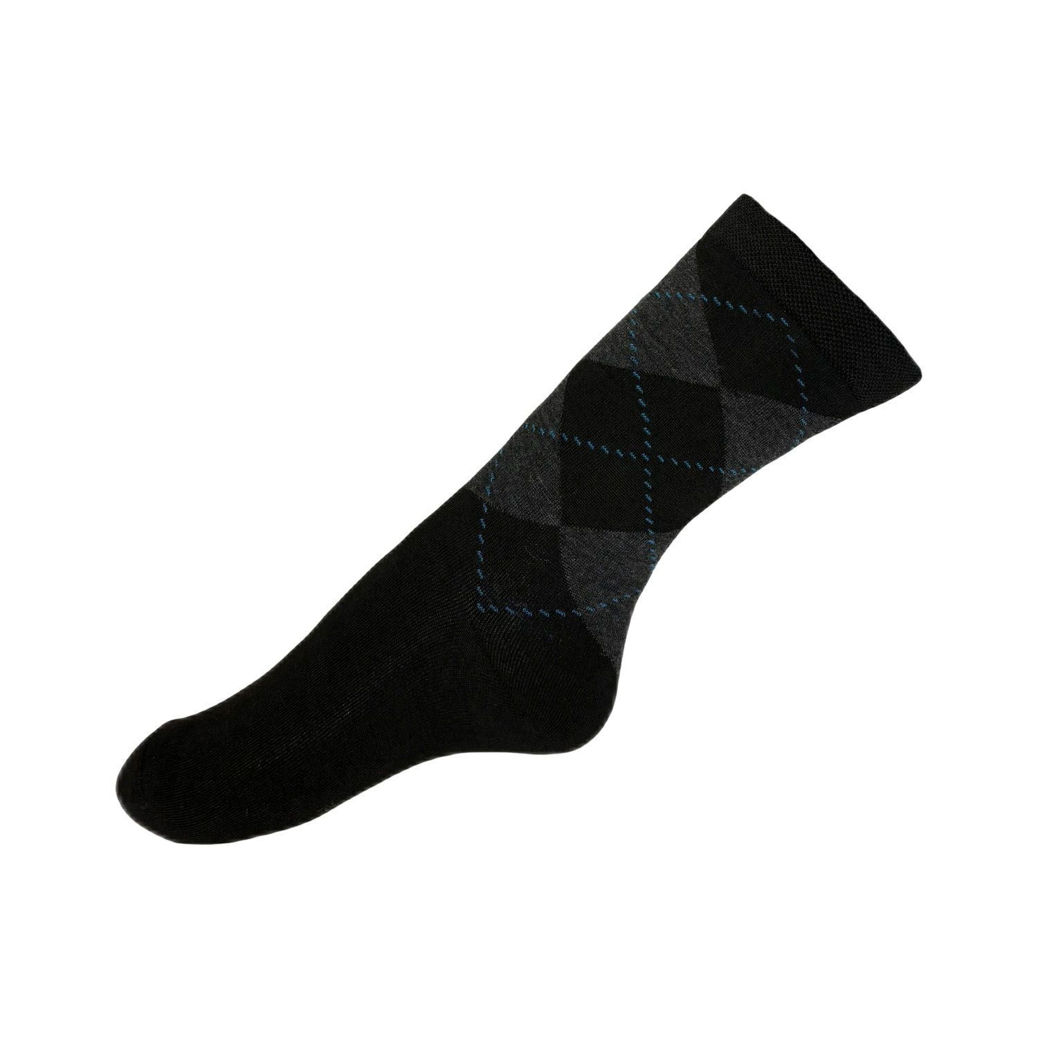 جوراب ساق بلند مردانه کانتکس مدل کلاسیک اسکاچ کد SKSBPA3-4 بسته 3 عددی -  - 4