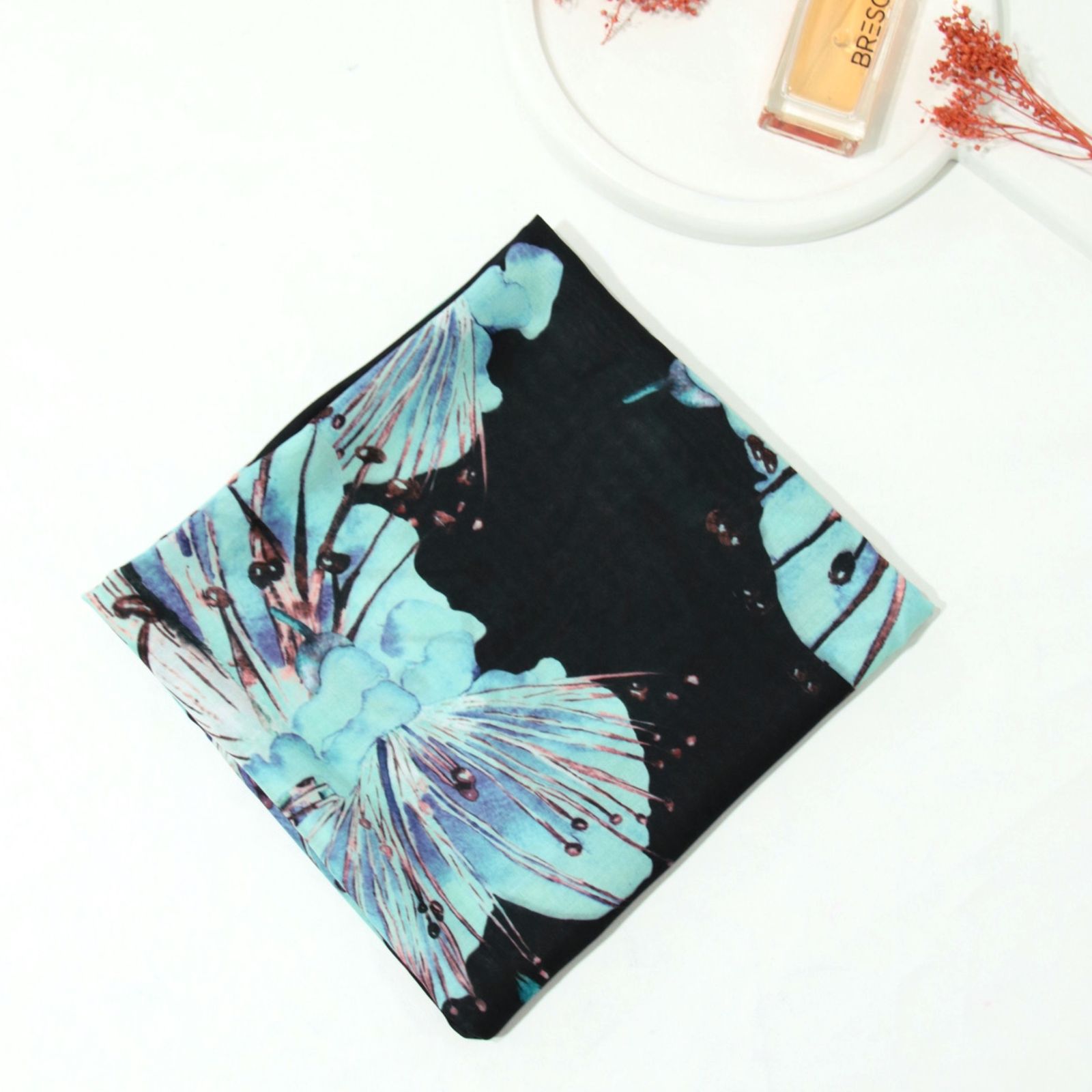 شال زنانه مدل نخی خنک گلدن کد ana-3052 -  - 16