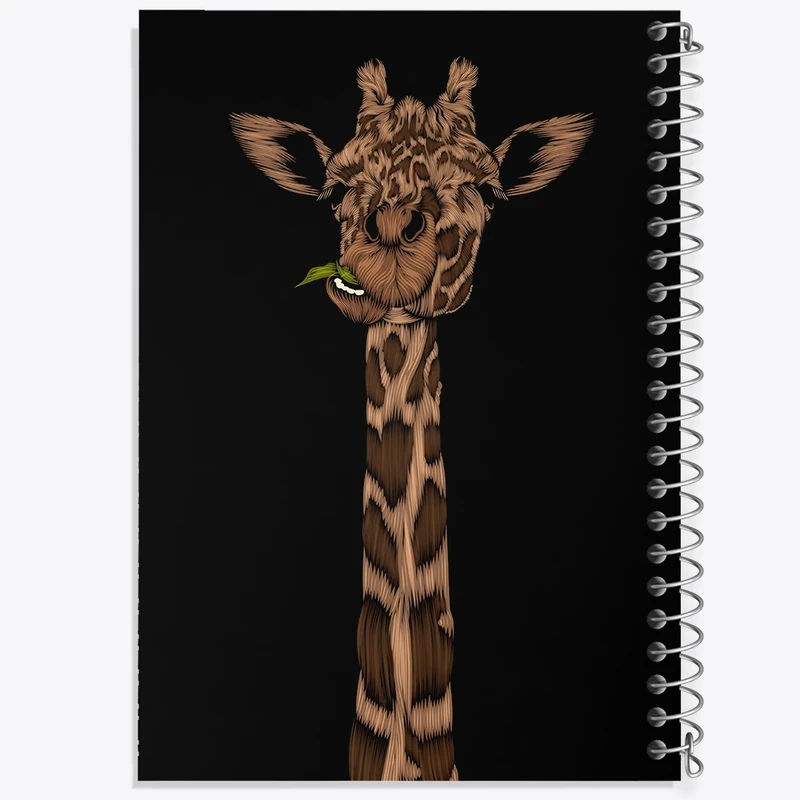 دفتر نقاشی 50 برگ خندالو طرح زرافه کد F1337