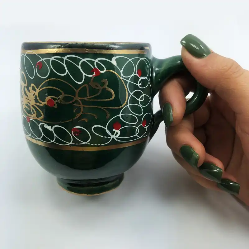 ماگ سفالی مدل سنتی