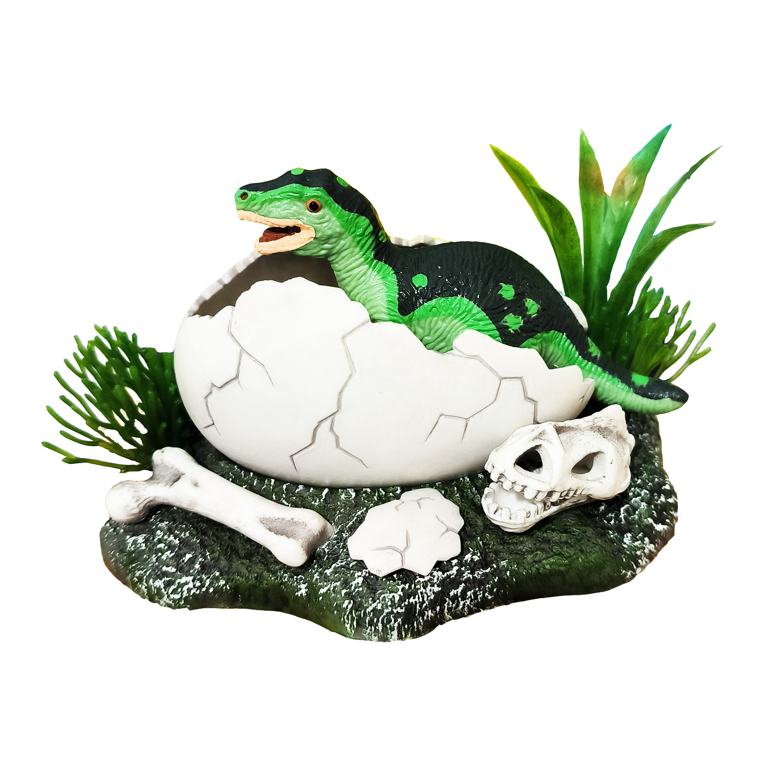 ماکت تزیینی آکواریوم مدل دایناسور متحرک