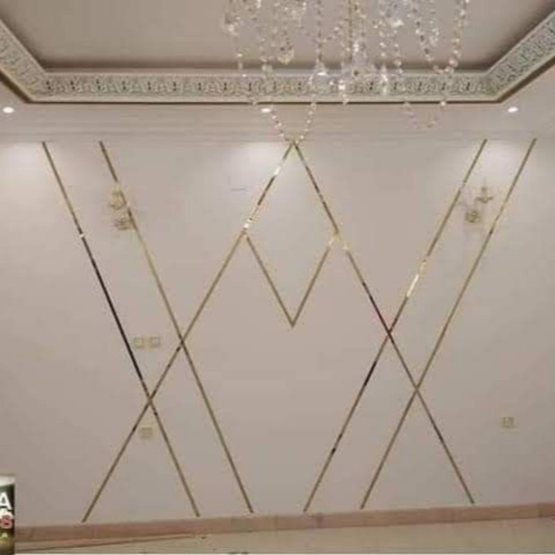 آینه پلکسی گلس مدل نوار بسته ده عددی