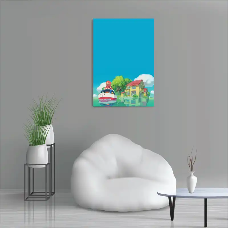 پوستر طرح انیمه میازاکی پونیو مدل M0422