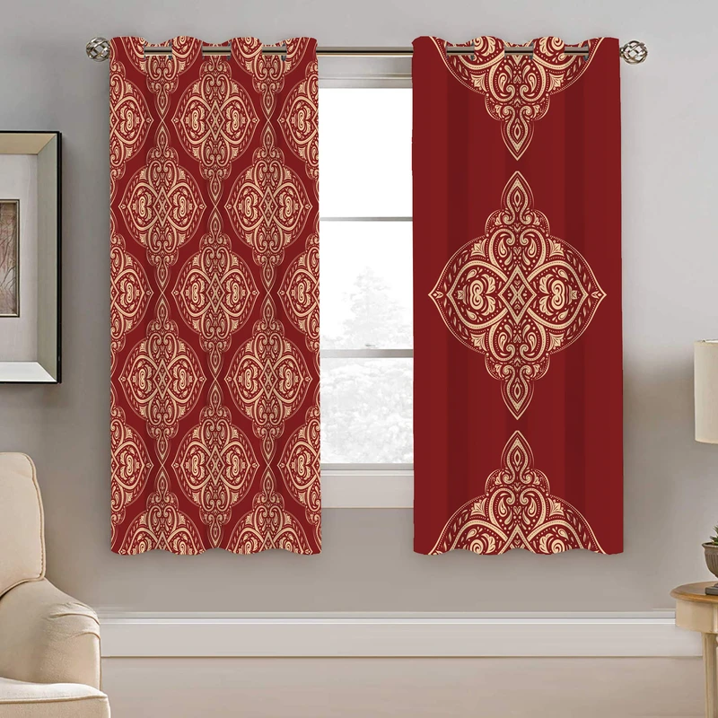 پرده نیروانا مدل pmk2457 سایز 190 × 140 سانتی متر