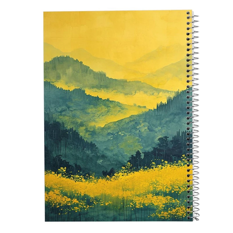 دفتر لیست خرید 50 برگ مدوپد مدل طبیعت کد DF15340