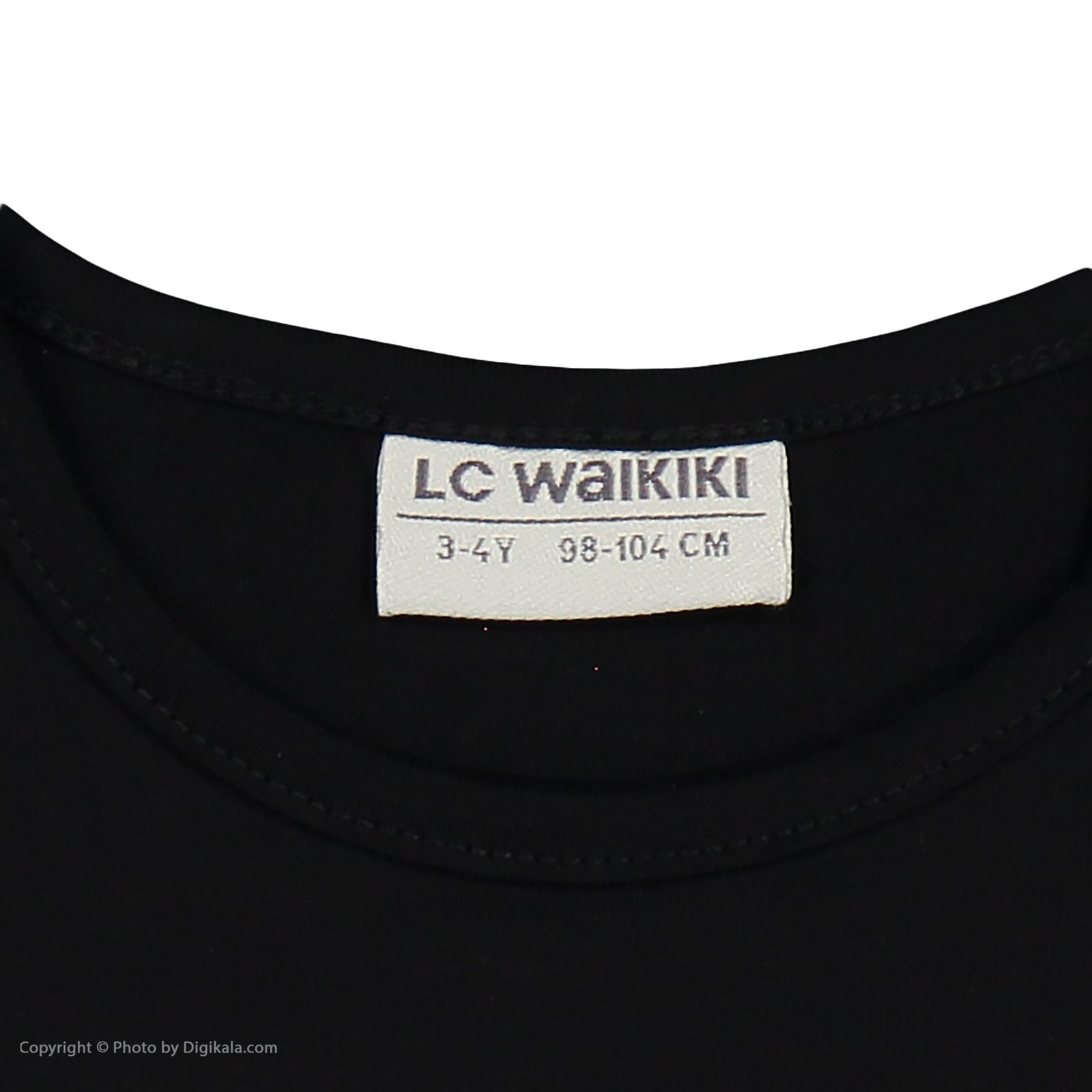 تی شرت دخترانه ال سی وایکیکی مدل 1S42276Z4-CVL-NEWBLACK -  - 5