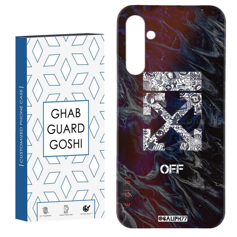 کاور قاب گارد گوشی طرح  اف وایت کد Dimo-642 مناسب برای گوشی موبایل سامسونگ Galaxy A34 / A34 5g 
