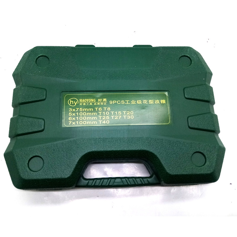 پیچ گوشتی ستاره ای هویونگ مدل FR-90 بسته 9 عددی