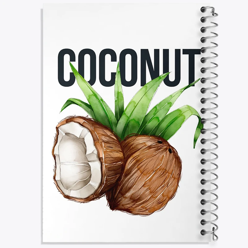 دفتر نقاشی 50 برگ خندالو طرح نارگیل کد F1531