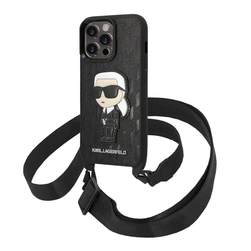 کاور کارل لاگرفلد کد 6312 مناسب برای گوشی موبایل اپل iphone 14promax به همراه بند