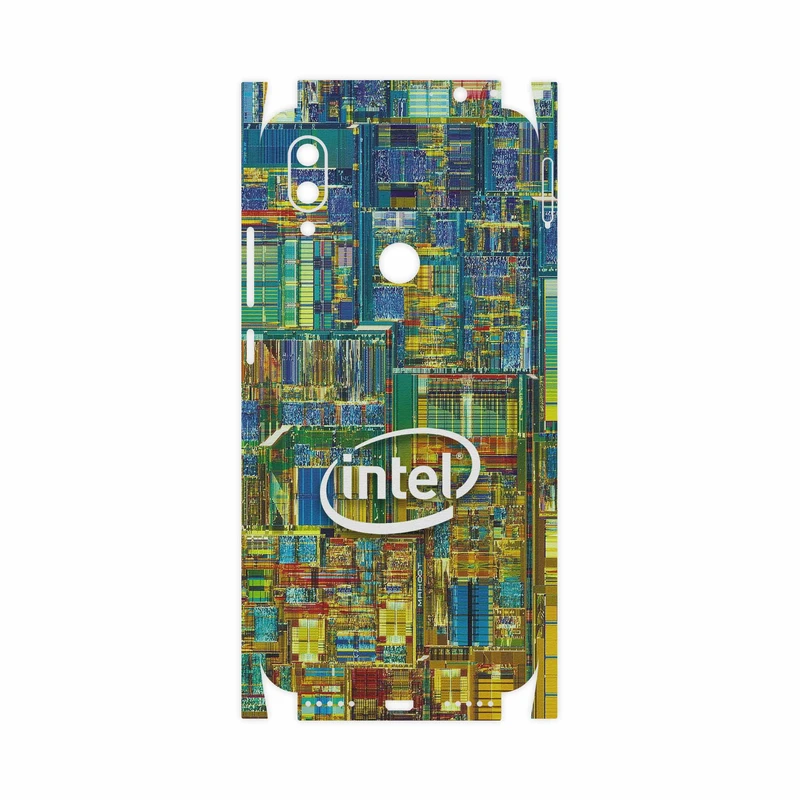 برچسب پوششی ماهوت مدل Intel Brand-FullSkin مناسب برای گوشی موبایل شیائومی Redmi 7