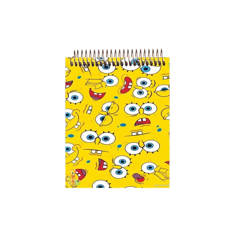 دفتر نقاشی 50 برگ بانیبو مدل  باب اسفنجی کد 341