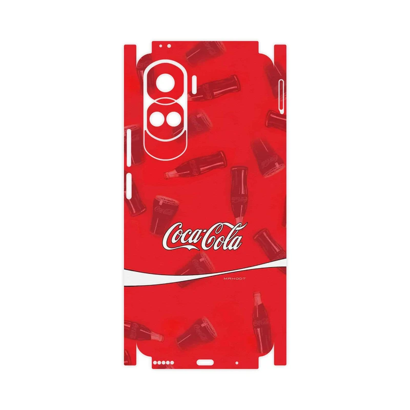 برچسب پوششی ماهوت مدل Coca_Cola_Logo-FullSkin مناسب برای گوشی موبایل آنر 90 Lite
