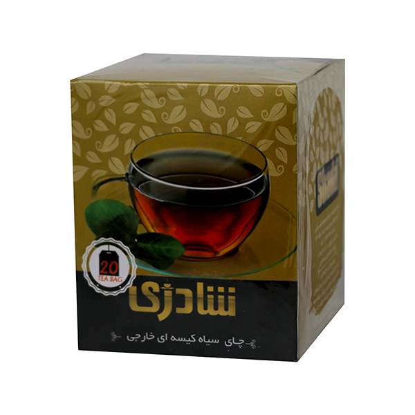 چای سیاه کیسه ای خارجی شادزی - 40 گرم بسته 20 عددی