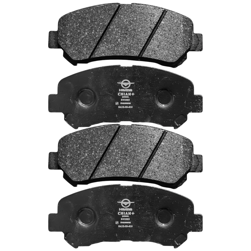 لنت ترمز جلو خودرو کویین چیان مدل 002076 دو جفت مناسب برای رنو تالیسمان