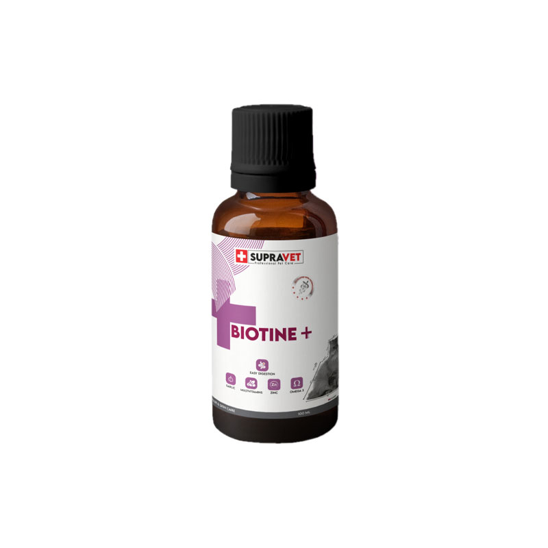 شربت بیوتین گربه سوپراوت مدل Biotone Plus حجم 100 میلی لیتر