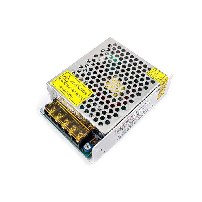 منبع تغذیه سویچینگ 12 ولت 2 آمپر مدل HZ s-24-12