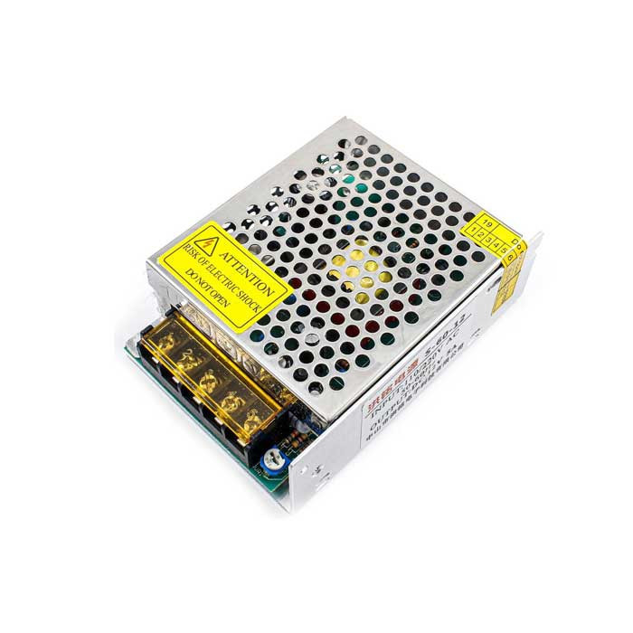 منبع تغذیه سویچینگ 12 ولت 2 آمپر مدل HZ s-24-12