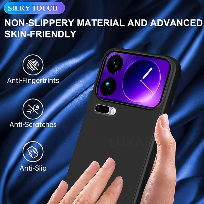 کاور لوکسار مدل 17promax -silicone10 مناسب برای گوشی موبایل شیائومی 17 Pro Max