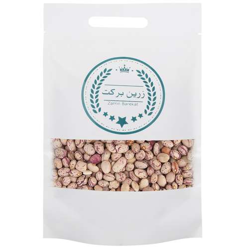 	 لوبیا چیتی دستچین زرین برکت - 1 کیلو گرم