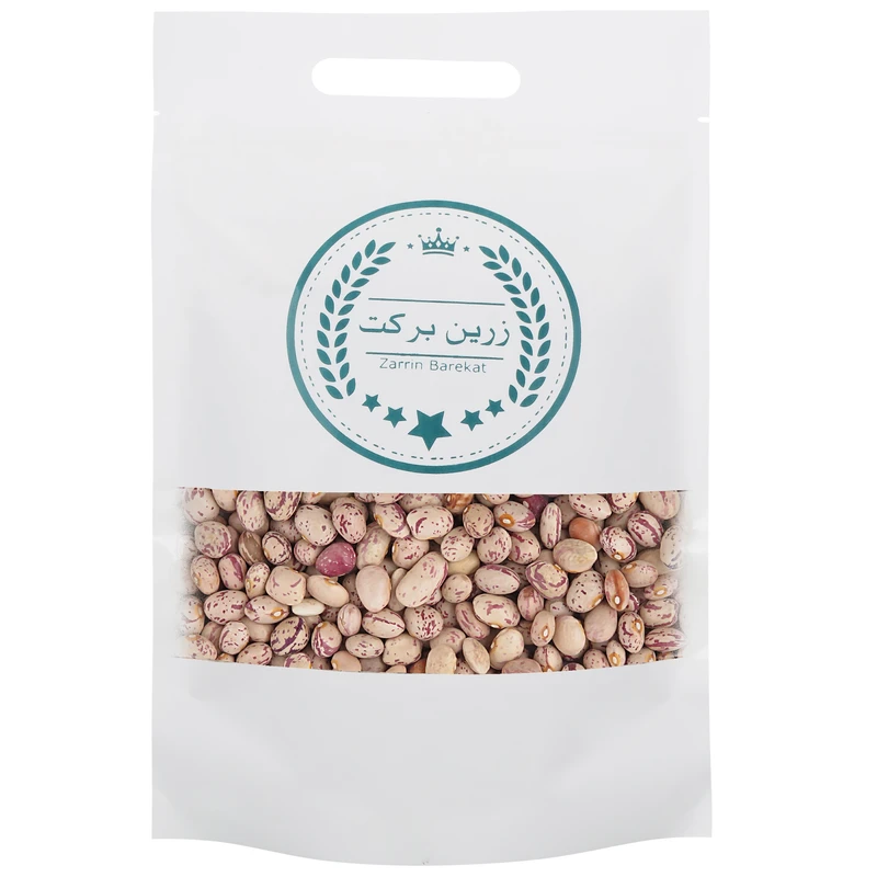 	 لوبیا چیتی دستچین زرین برکت - 1 کیلو گرم