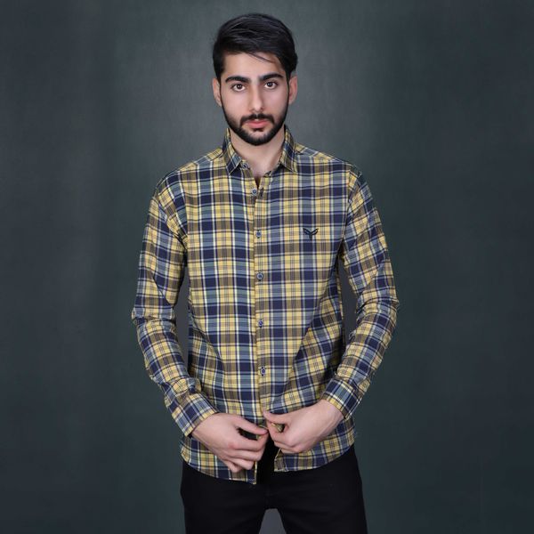 پیراهن آستین بلند مردانه پیکی پوش مدل M02564