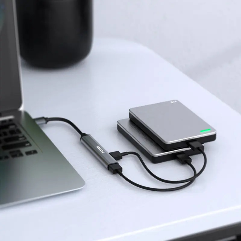 هاب USB چهار پورت USB توزو مدل Flow USB