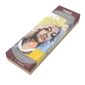 بسته رنگ آمیزی سالوت مدل اکرولیک کد 030729 مجموعه 18 عددی