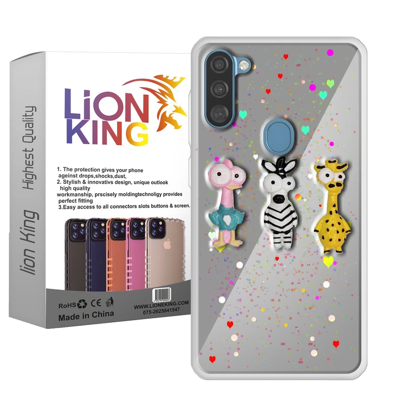 کاور لاین کینگ مدلgorekharvazarafeh مناسب برای گوشی موبایل سامسونگ Galaxy A11