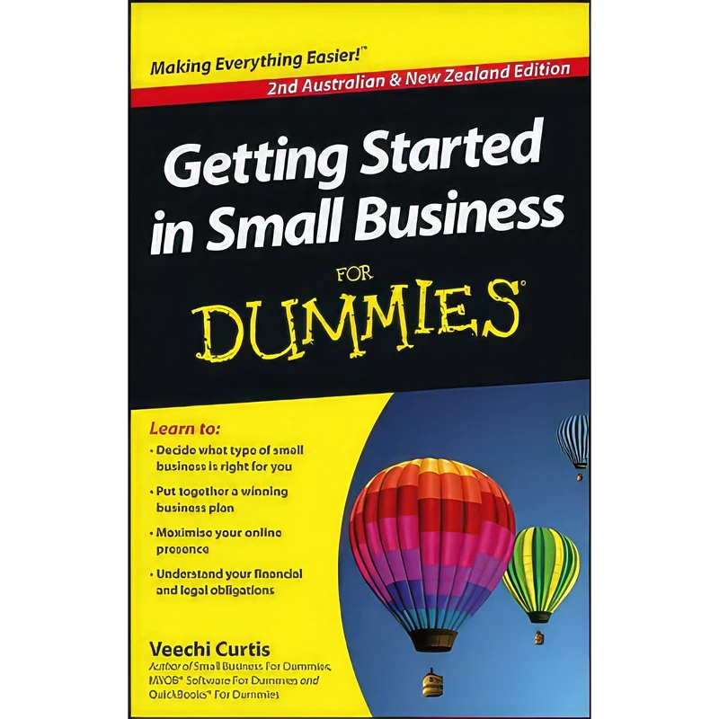 کتاب Getting Started in Small Business For Dummies اثر Veechi Curtis انتشارات For Dummies